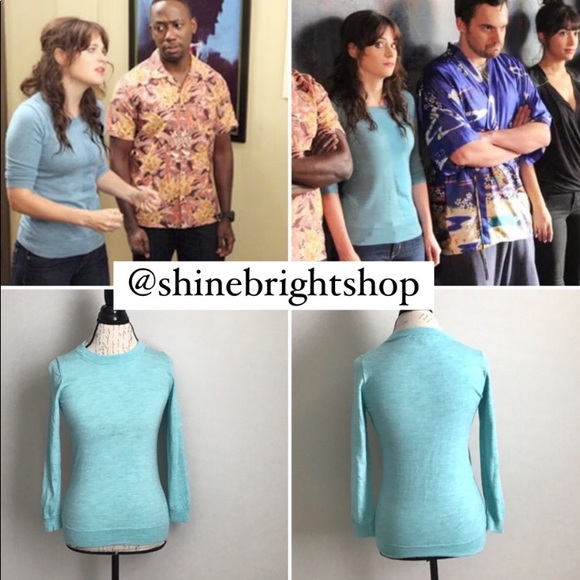 ASO Jess Day in New Girl Merino Wool Sweater - Picture 5 of 15